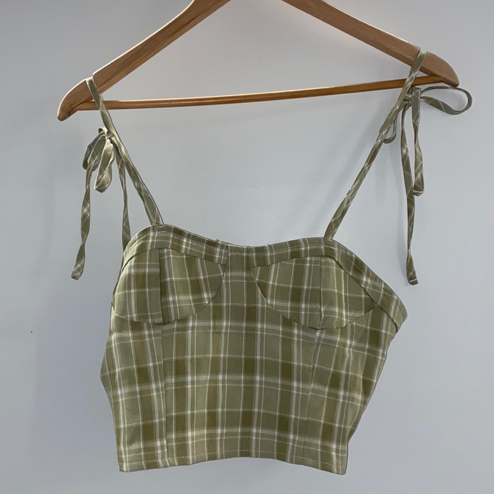 Plaid Top